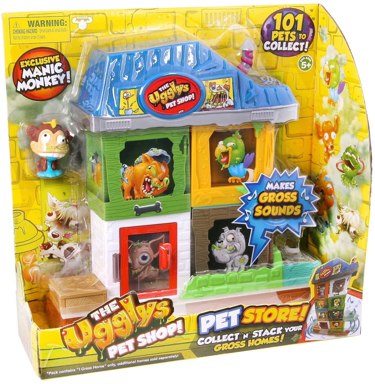 Игровой набор Ugglys Pet Shop – Зоомагазин, 2 домика и фигурка  